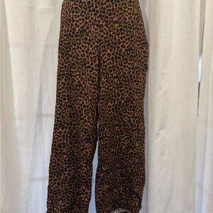 Nordstrom Leopard Print Pants